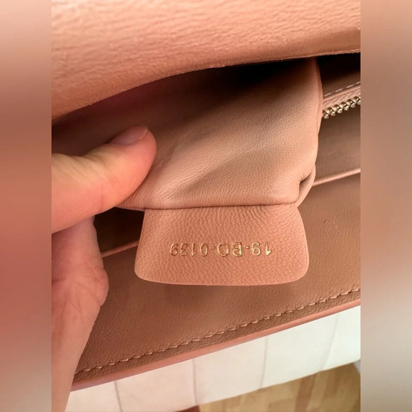 Christian Dior 30 Montaigne Shoulder Bag Beige Leather - Picture 12 of 13